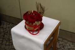 Beispiel: Stehtischarrangement 10 Euro